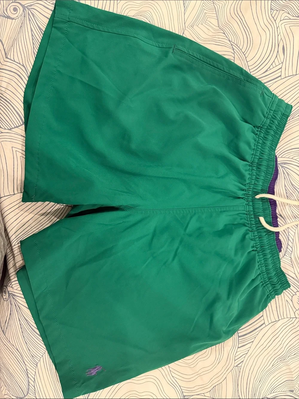 Polo by Ralph Lauren Emerald Green Men's Swim Trunks